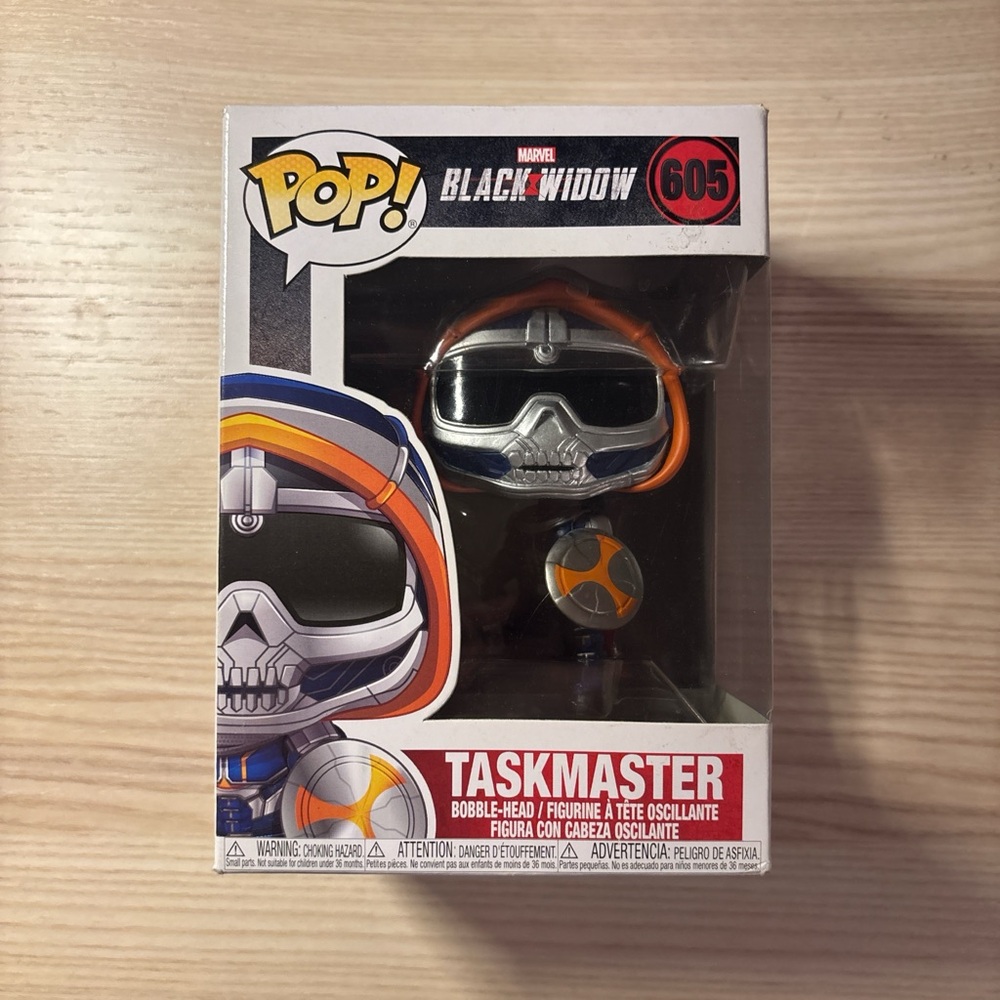 Funko Pop! Taskmaster with Orange and Gray Accents